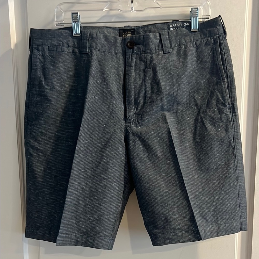 J. Crew Gray Flat Front Shorts